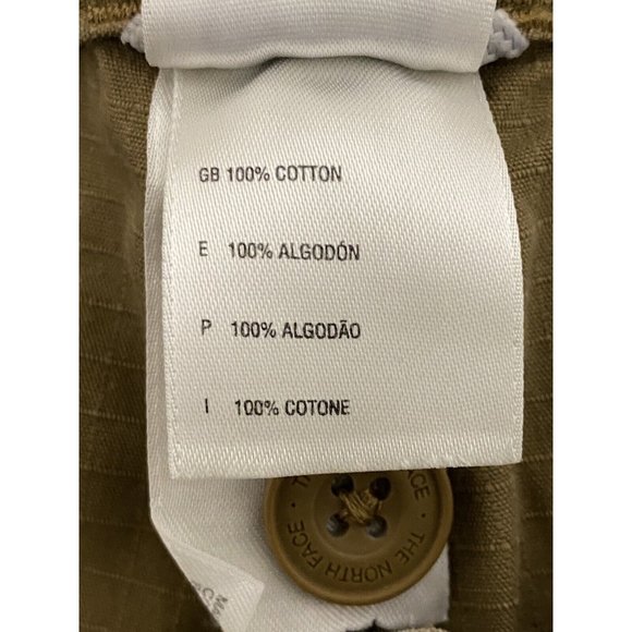 The North Face Women's Size 6 Golden Brown Casual Hiking Capri Pants 32" x 18" - Picture 8 of 9